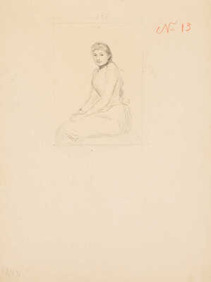 Рерберг Фёдор Иванович. Альбом (30 листов) из мастерской П. Чистякова